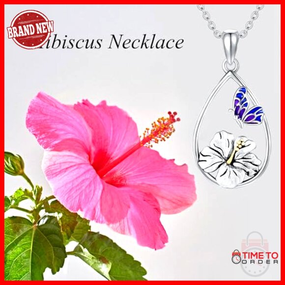 Sterling Silver Flower Pendant Necklace 925 Silver Cable Chain 18+2 Inch - Picture 6 of 7